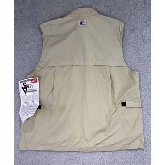 SCOTTeVEST Travel Vest Multi Pocket Tech Gadget Version 1.0 Men Size Large - Picture 9 of 14